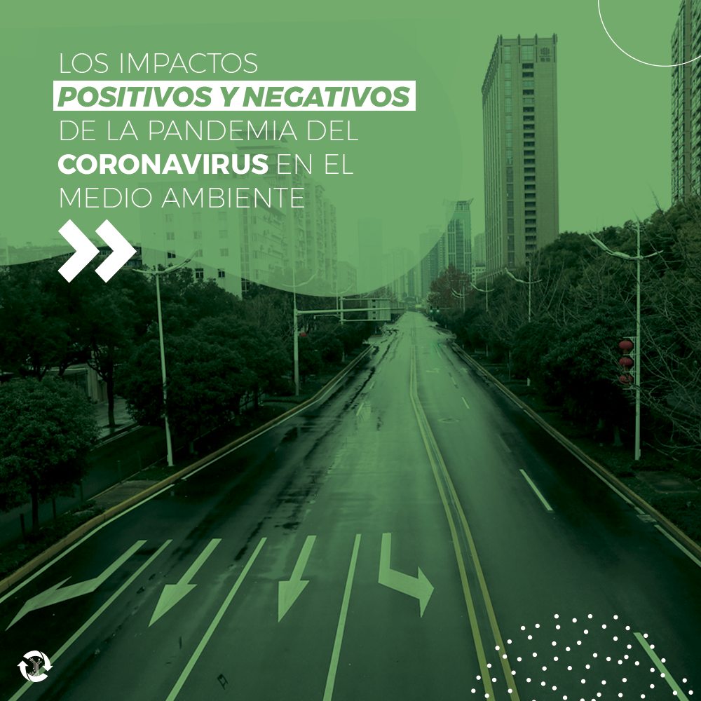 Los impactos positivos y negativos de la pandemia del coronavirus en el medio ambiente.