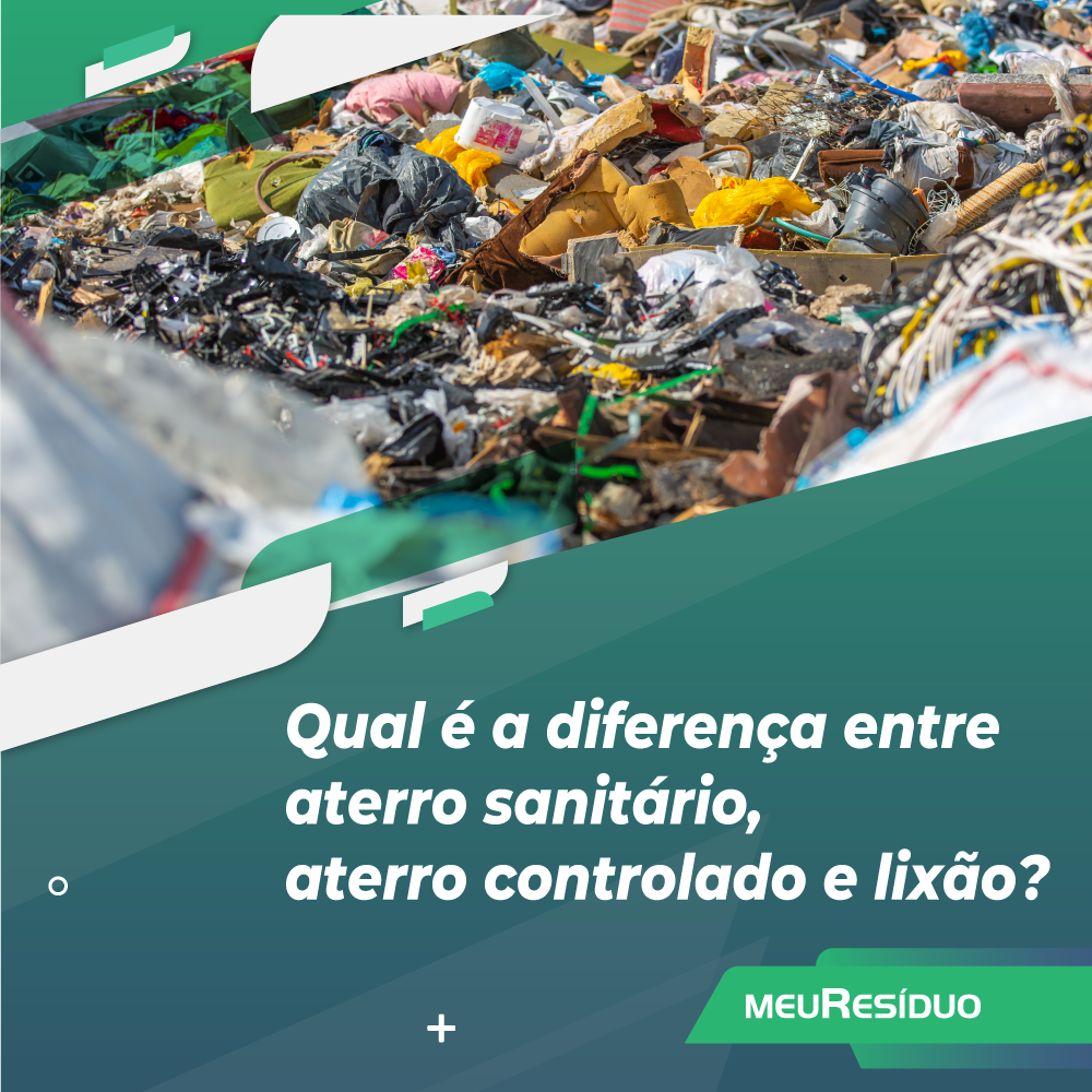 Qual é A Diferença Entre Aterro Sanitário Aterro Controlado E Lixão Meuresíduo 9710