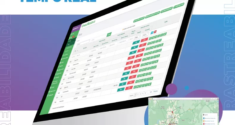 Gestão eficiente de transportadores de resíduos