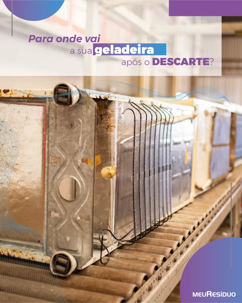 Para onde vai a sua geladeira após o descarte?