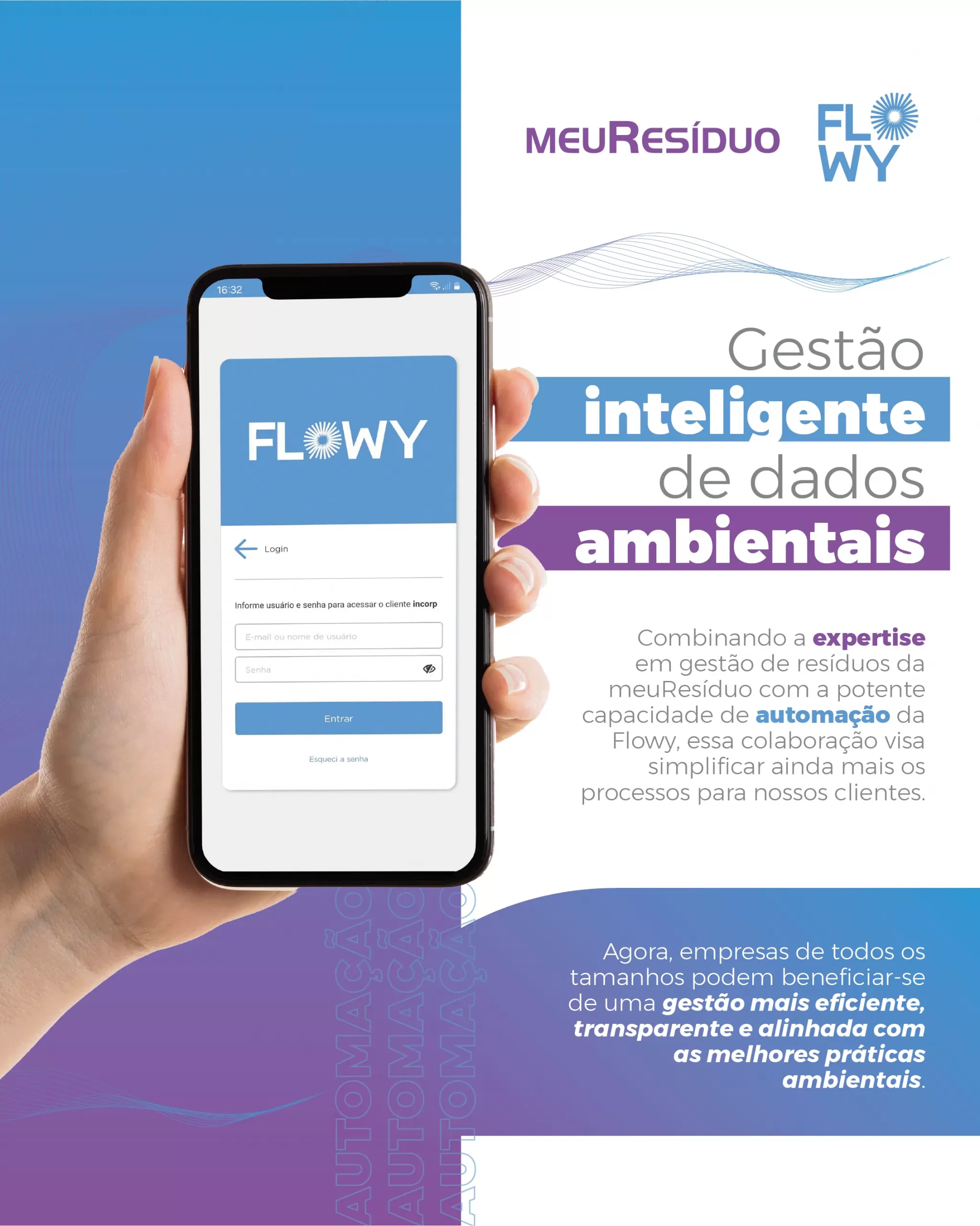 meuResíduo e Flowy